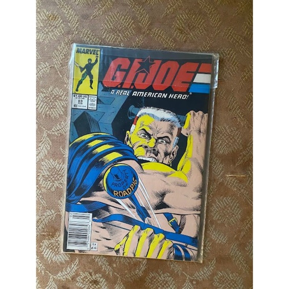 Marvel GI Joe A Real American Hero 83 Road Pig Dreadnoks Feb 1989 Comic Book